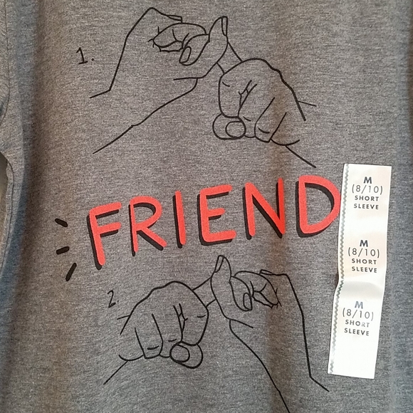 Cat & Jack Friend Sign language Shirt - Picture 2 of 6